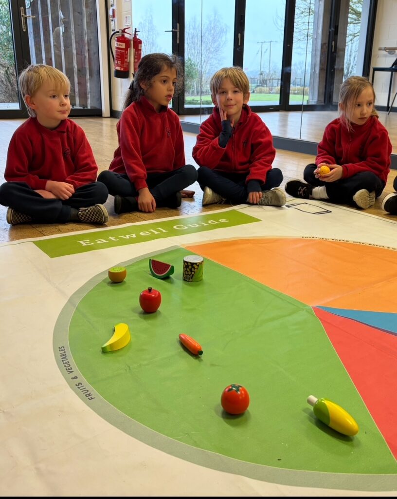 Eatwell Plate &#8211; a special visitor, Copthill School