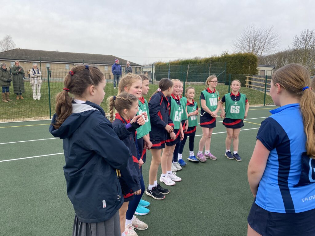 Netball vs Ratcliffe, Copthill School