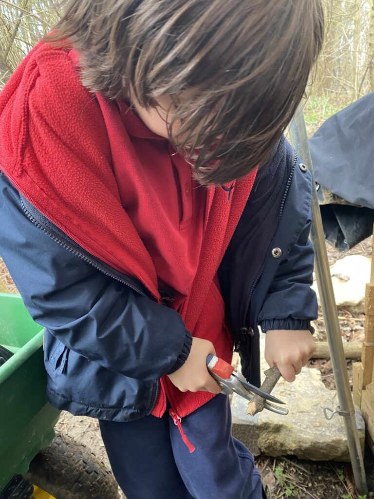 Making Fairy Folk and Woodland Houses, Copthill School