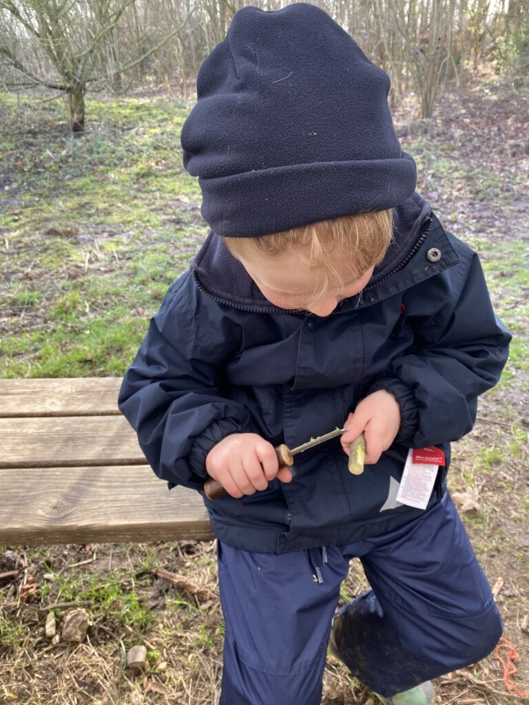 Making Fairy Folk and Woodland Houses, Copthill School