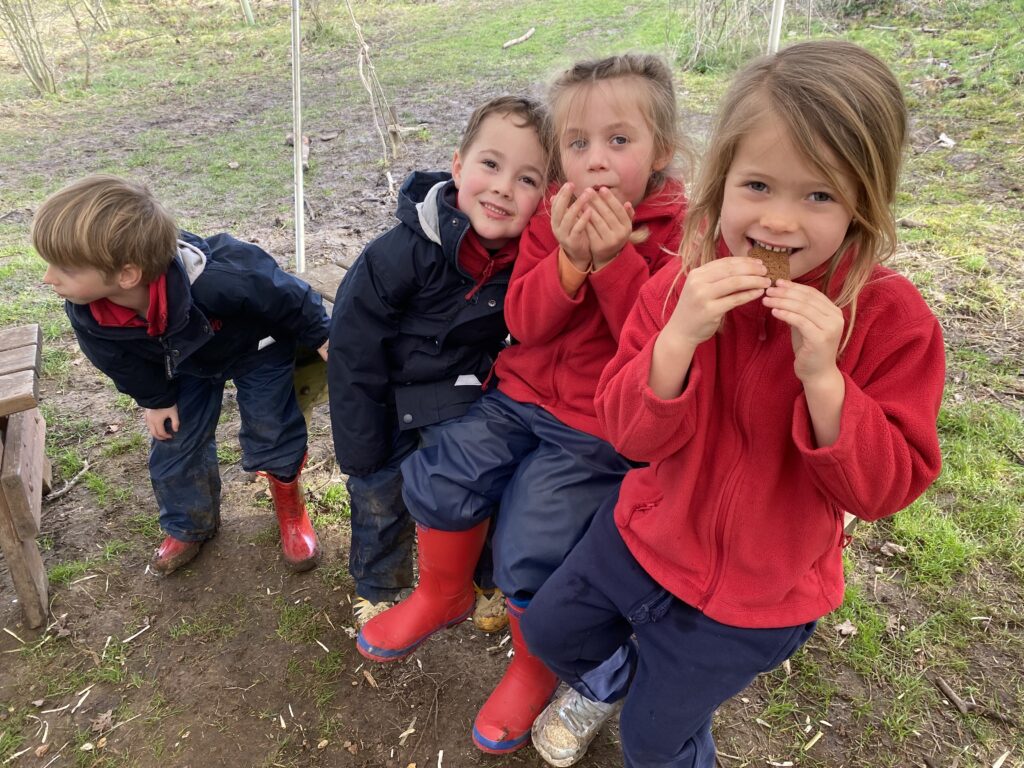 Making Fairy Folk and Woodland Houses, Copthill School