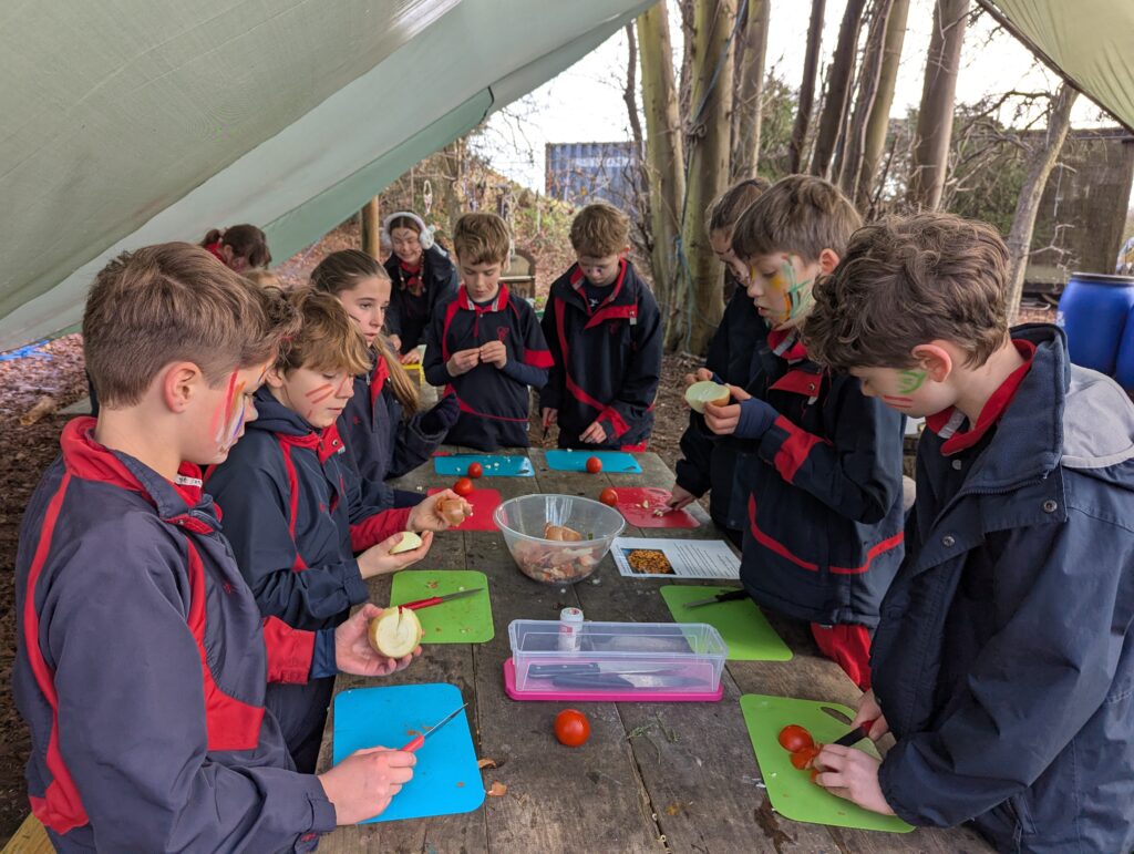 Exploring the traditional culture of Native Americans, Copthill School