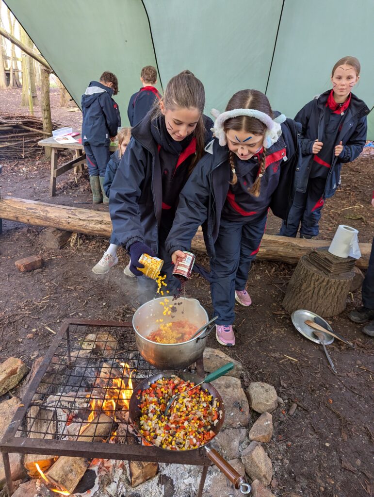 Exploring the traditional culture of Native Americans, Copthill School