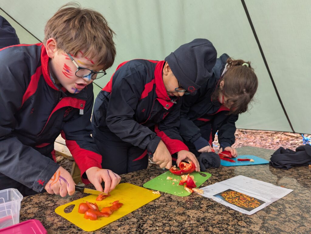 Exploring the traditional culture of Native Americans, Copthill School