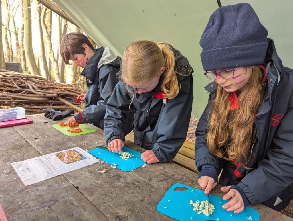 Exploring the traditional culture of Native Americans, Copthill School