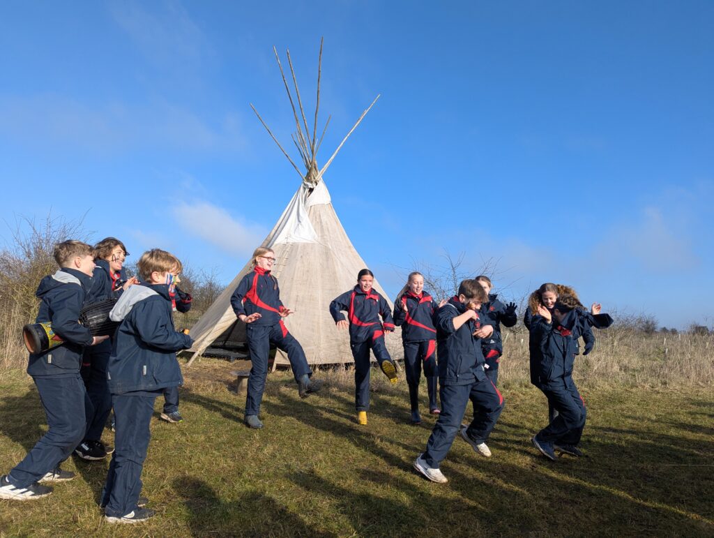 Exploring the traditional culture of Native Americans, Copthill School