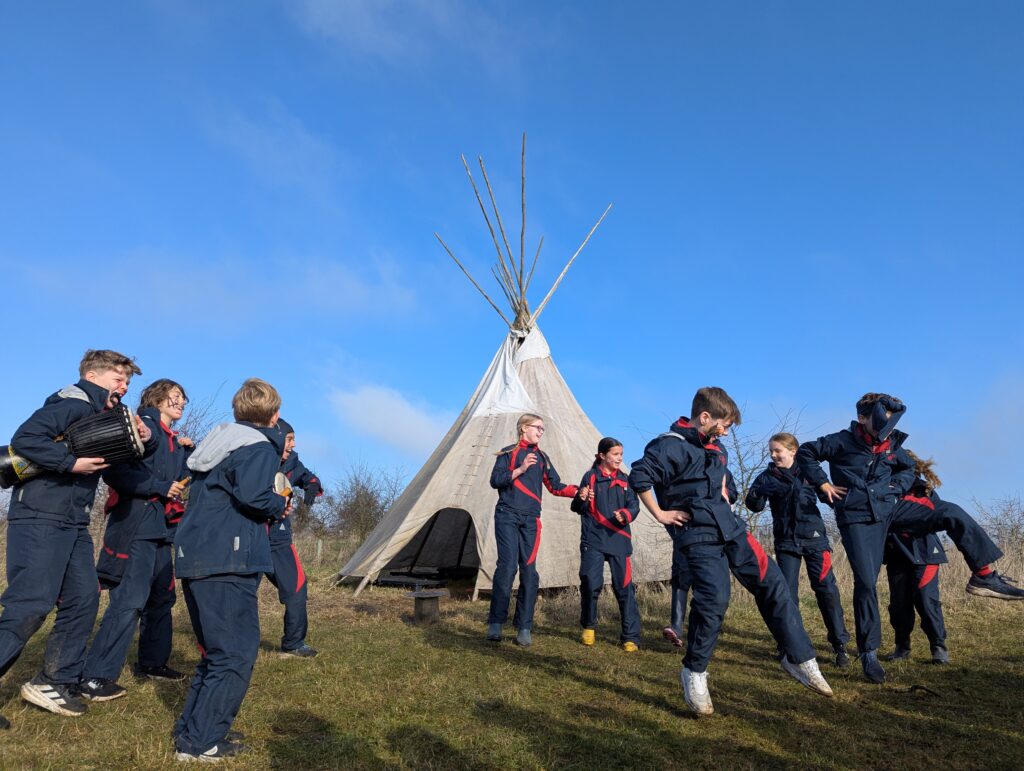 Exploring the traditional culture of Native Americans, Copthill School