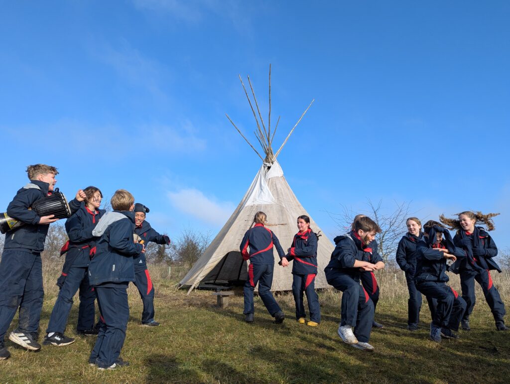 Exploring the traditional culture of Native Americans, Copthill School