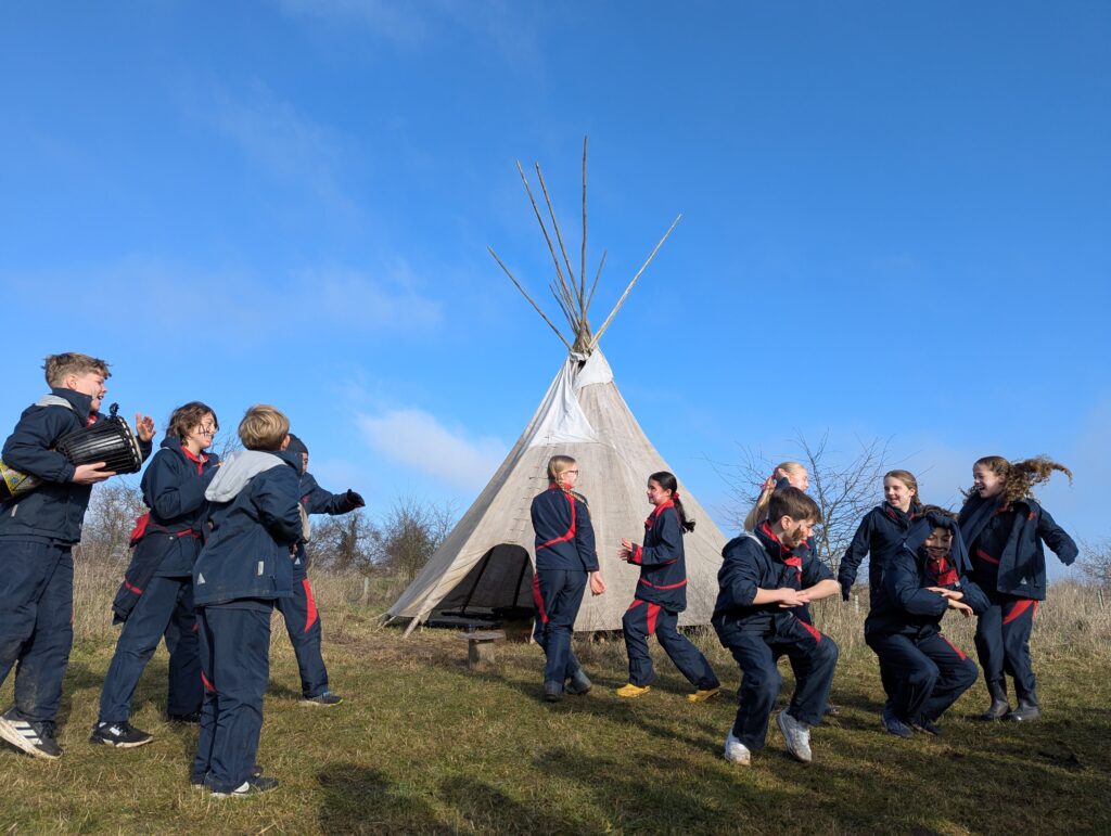 Exploring the traditional culture of Native Americans, Copthill School