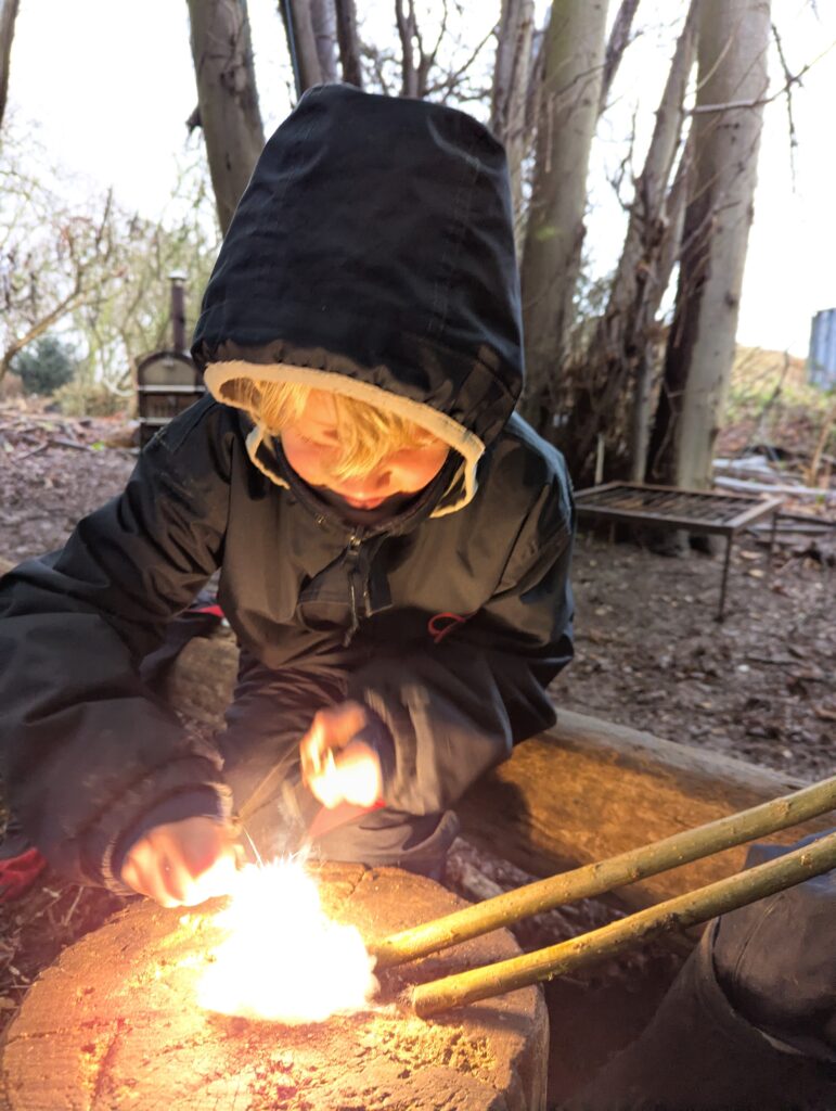 Fire Lighting and Fun, Copthill School