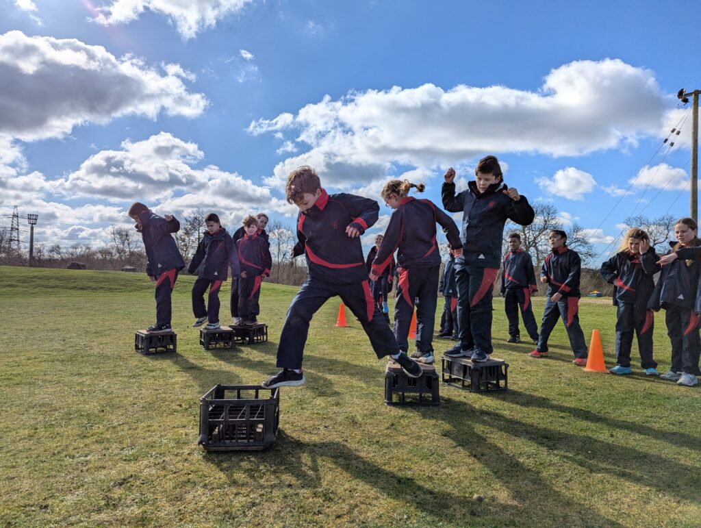 Y5 Team-building GOAL 5W, Copthill School