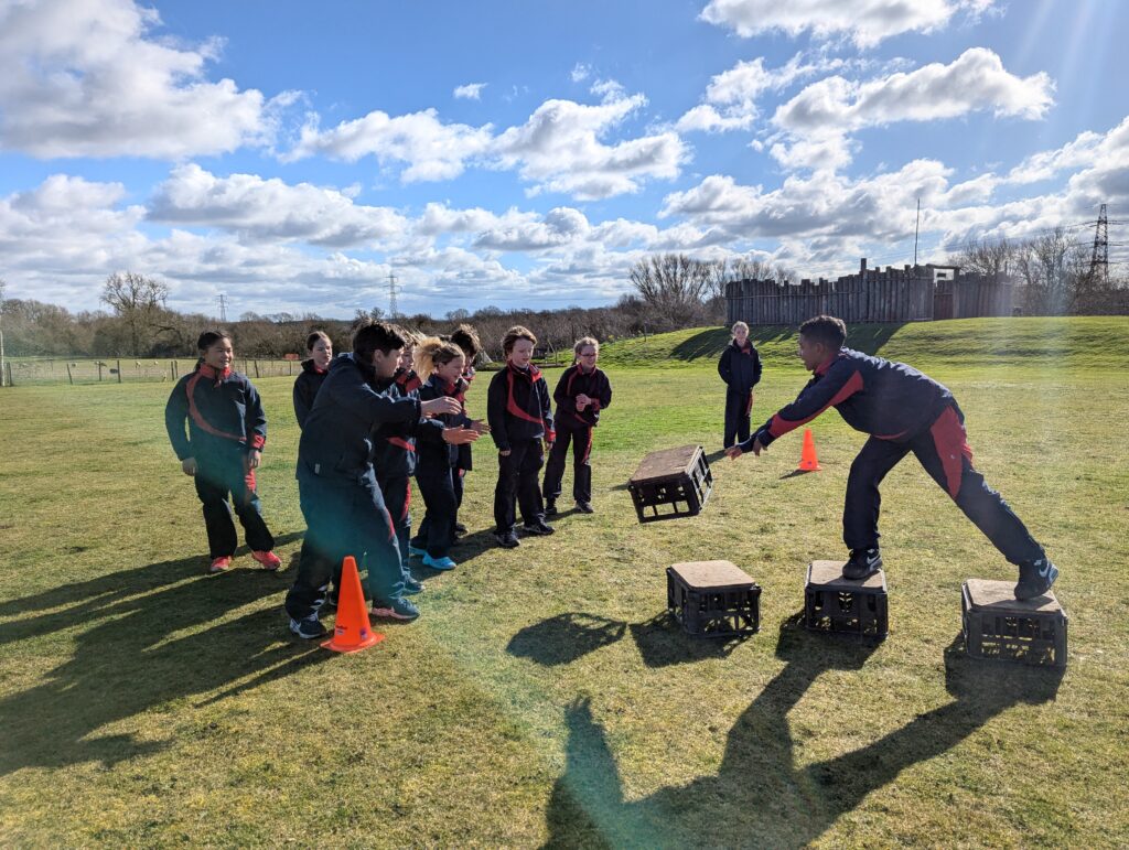 Y5 Team-building GOAL 5W, Copthill School