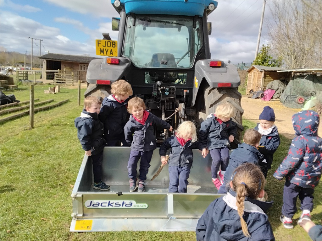 That’s not my tractor…, Copthill School