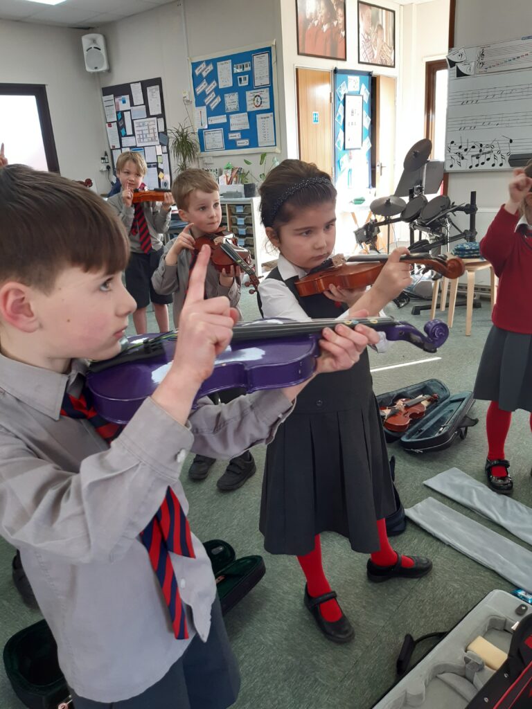 Strings Begins!, Copthill School