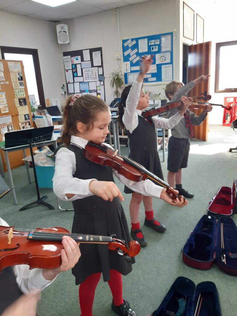 Strings Begins!, Copthill School