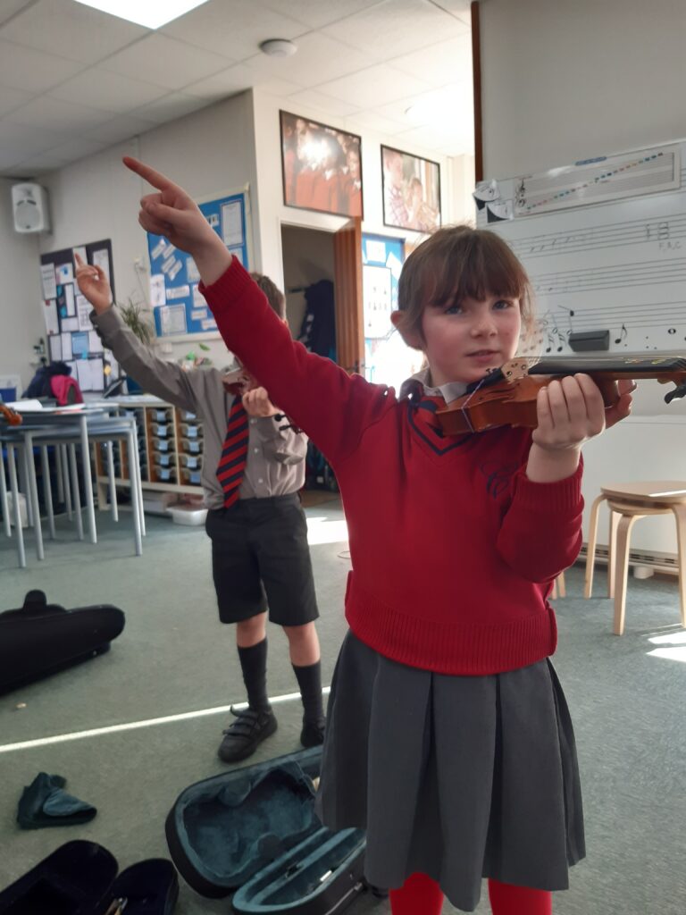 Strings Begins!, Copthill School