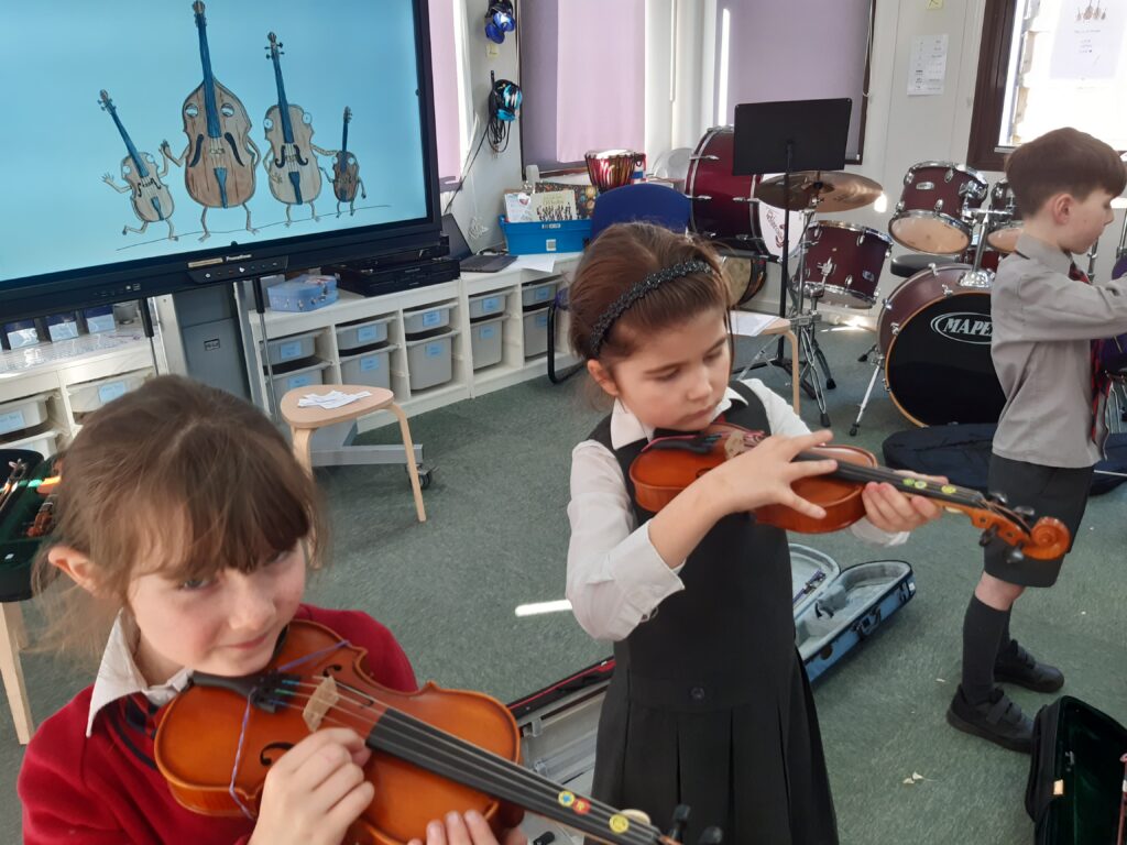 Strings Begins!, Copthill School