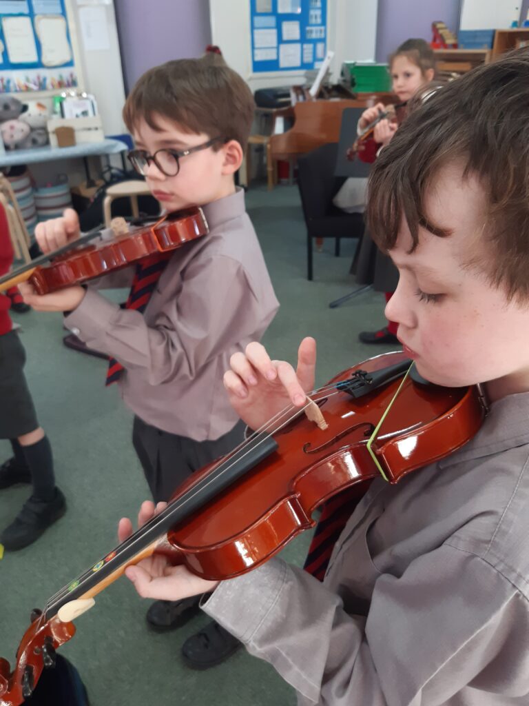 Strings Begins!, Copthill School