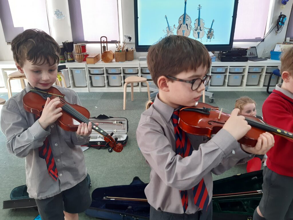 Strings Begins!, Copthill School