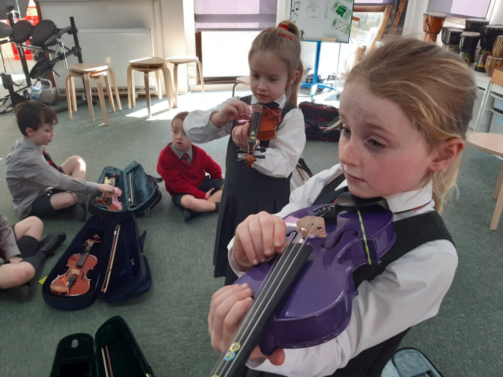 Strings Begins!, Copthill School