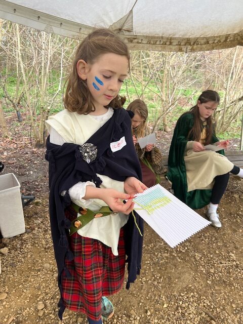 Cut-throat Celts and loom bands!, Copthill School