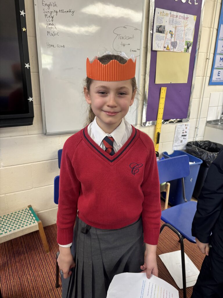 Who will be the next King of England?, Copthill School