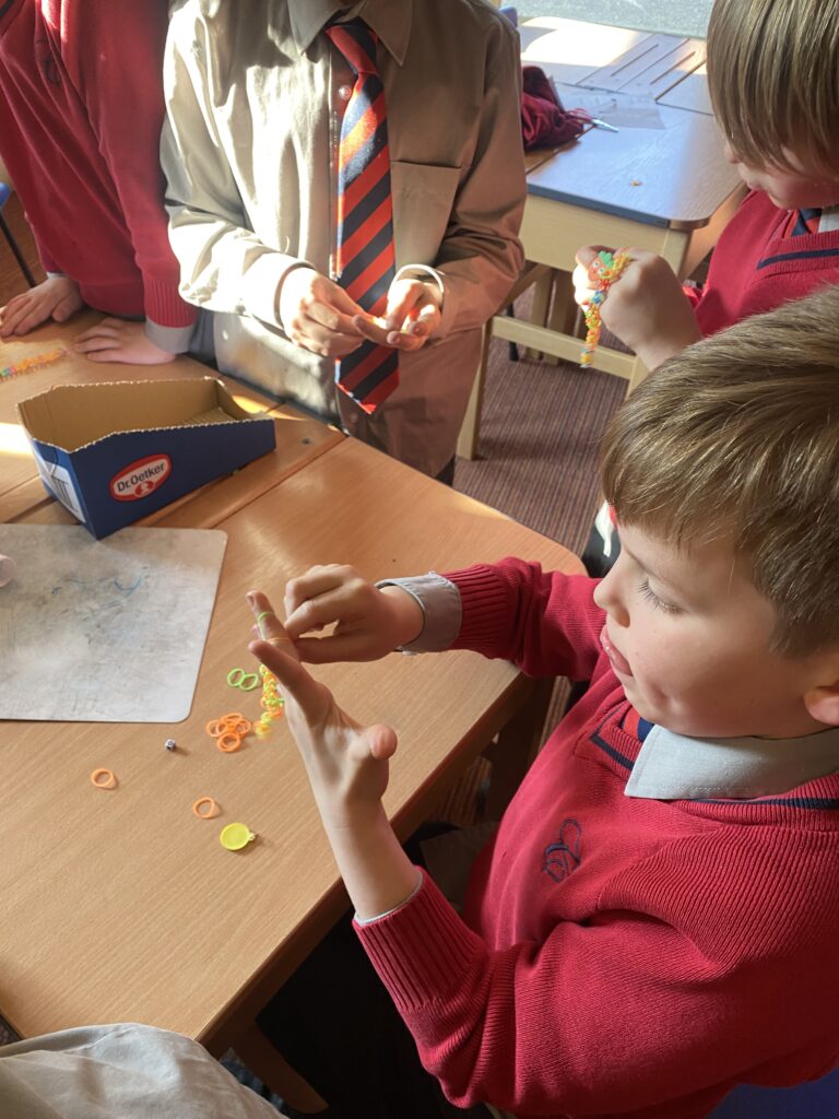 Cut-throat Celts and loom bands!, Copthill School