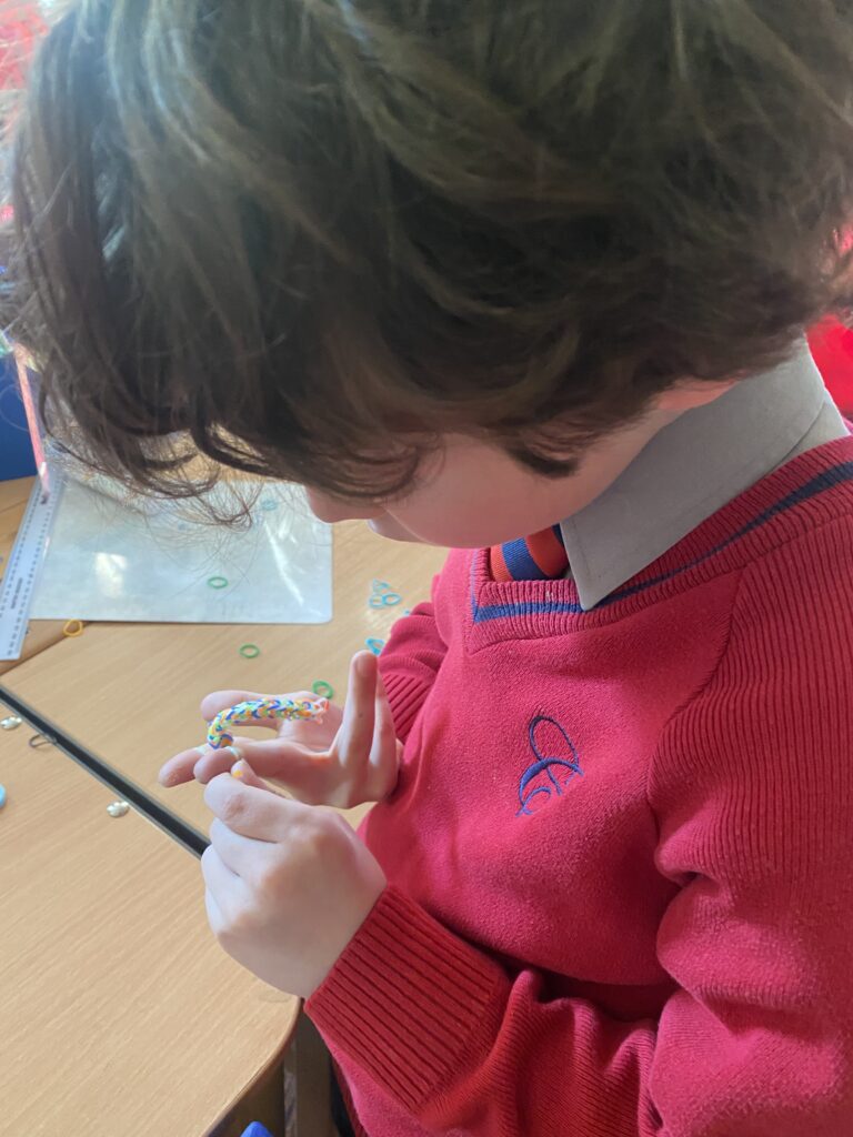 Cut-throat Celts and loom bands!, Copthill School