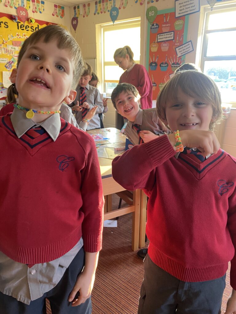 Cut-throat Celts and loom bands!, Copthill School