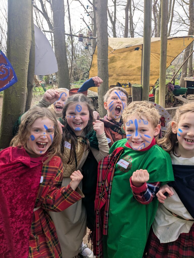 Cut-throat Celts and loom bands!, Copthill School