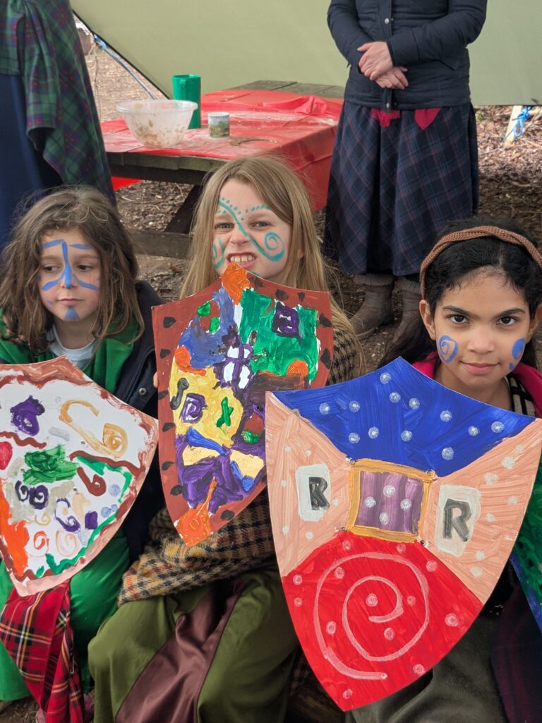 Cut-throat Celts and loom bands!, Copthill School