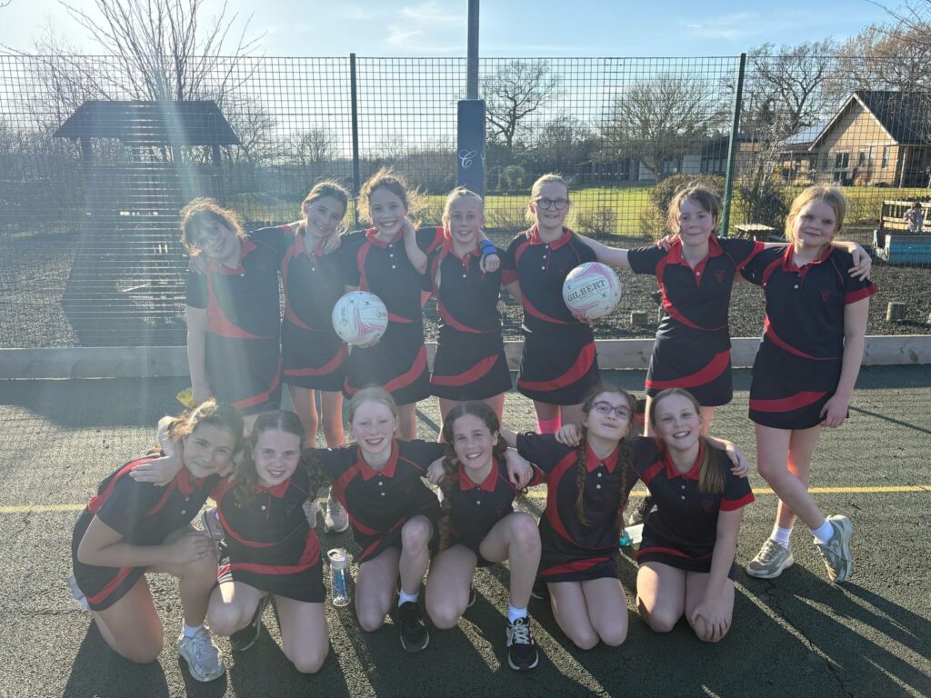 U11 netball vs Oakham, Copthill School