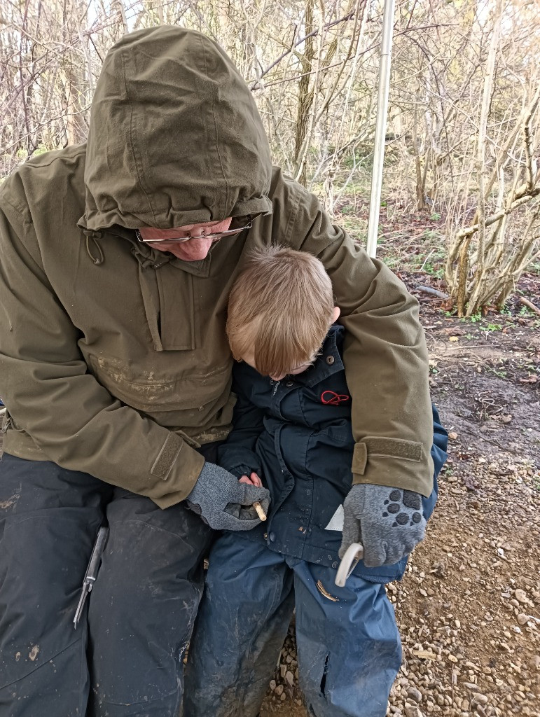 Making Fairy Folk and Woodland Houses, Copthill School