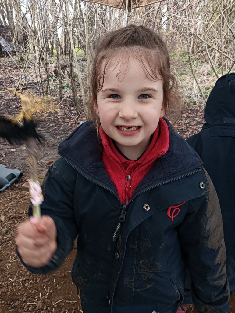 Making Fairy Folk and Woodland Houses, Copthill School