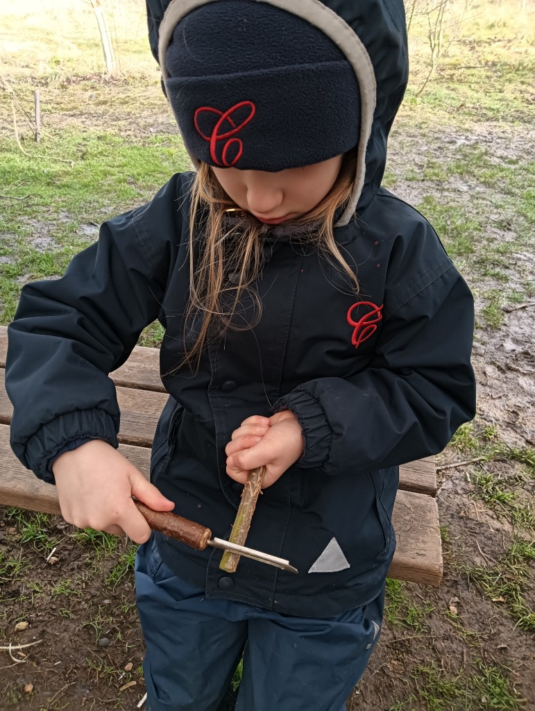 Making Fairy Folk and Woodland Houses, Copthill School