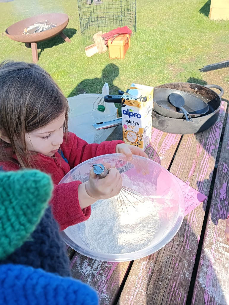 Making Pancakes, Copthill School