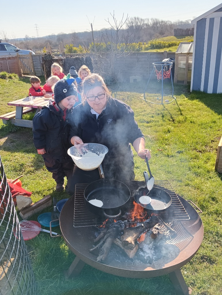 Making Pancakes, Copthill School