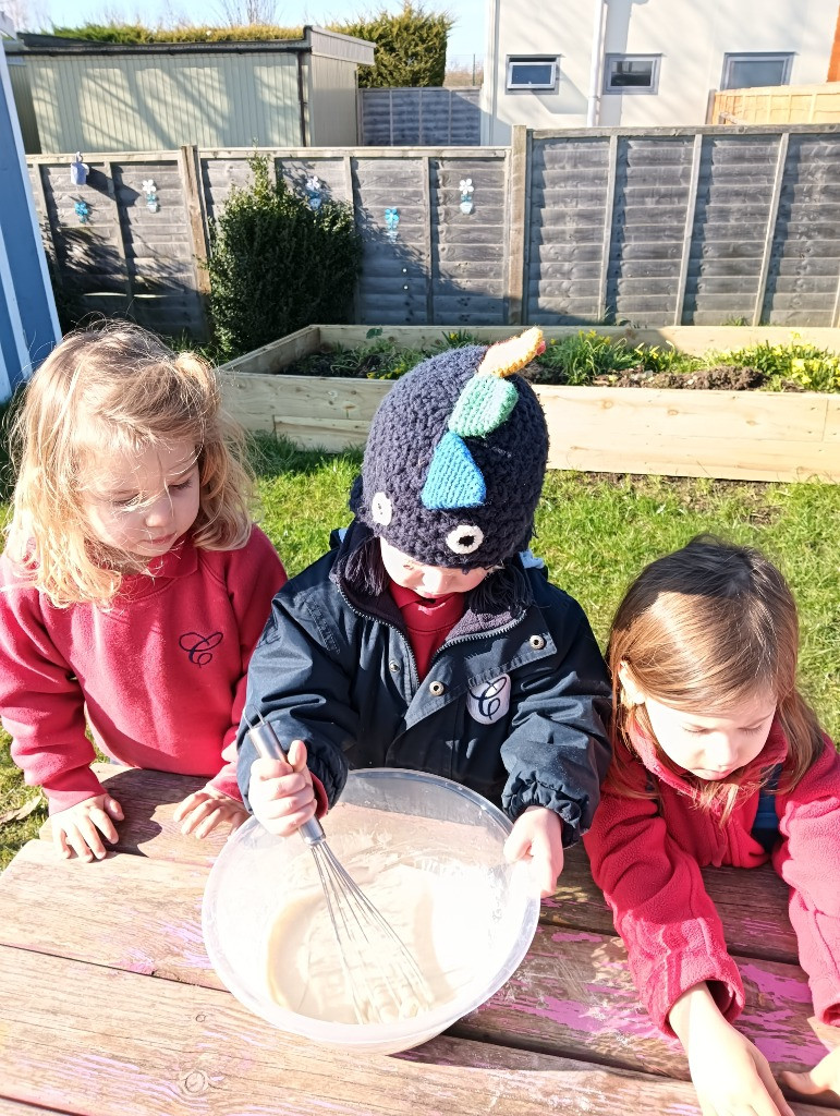 Making Pancakes, Copthill School