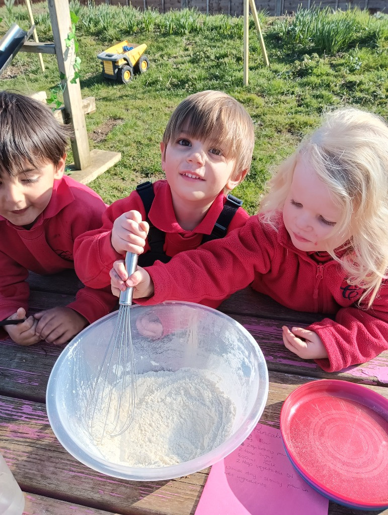 Making Pancakes, Copthill School