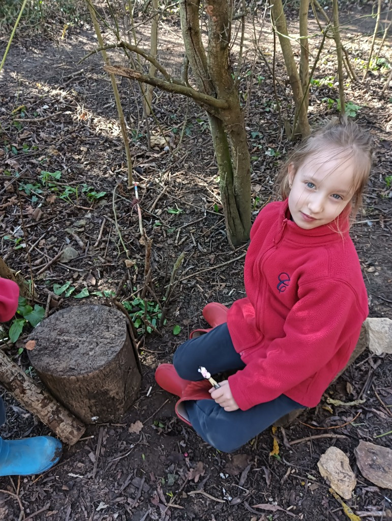 Making Fairy Folk and Woodland Houses, Copthill School