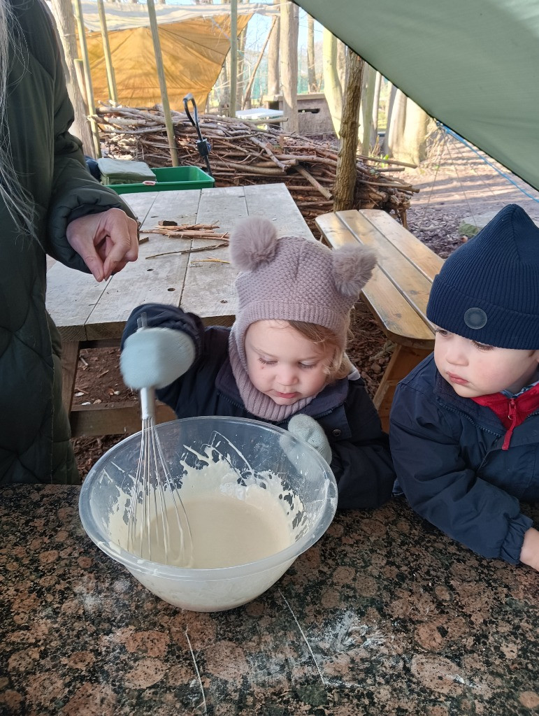 Making Pancakes, Copthill School