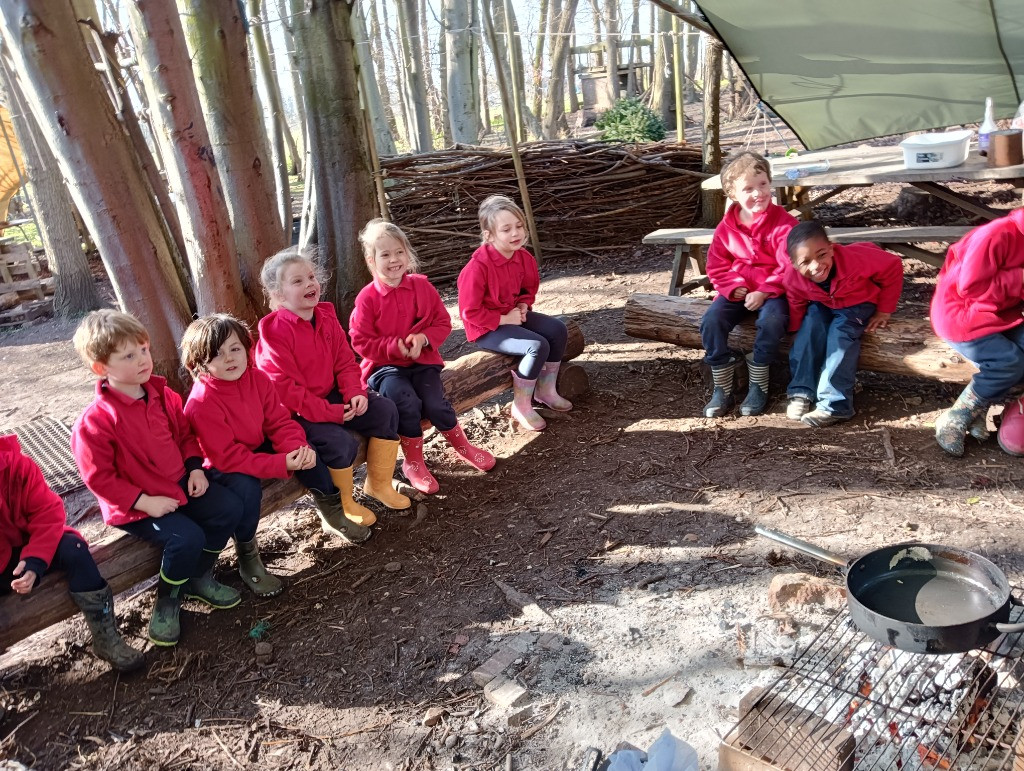 Making Fairy Folk and Woodland Houses, Copthill School