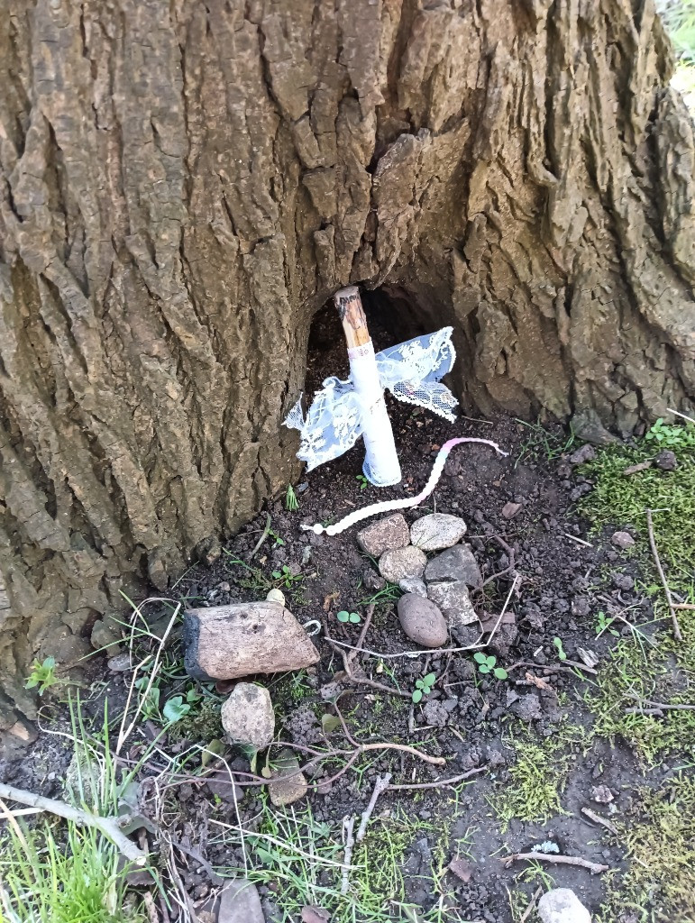 Making Fairy Folk and Woodland Houses, Copthill School