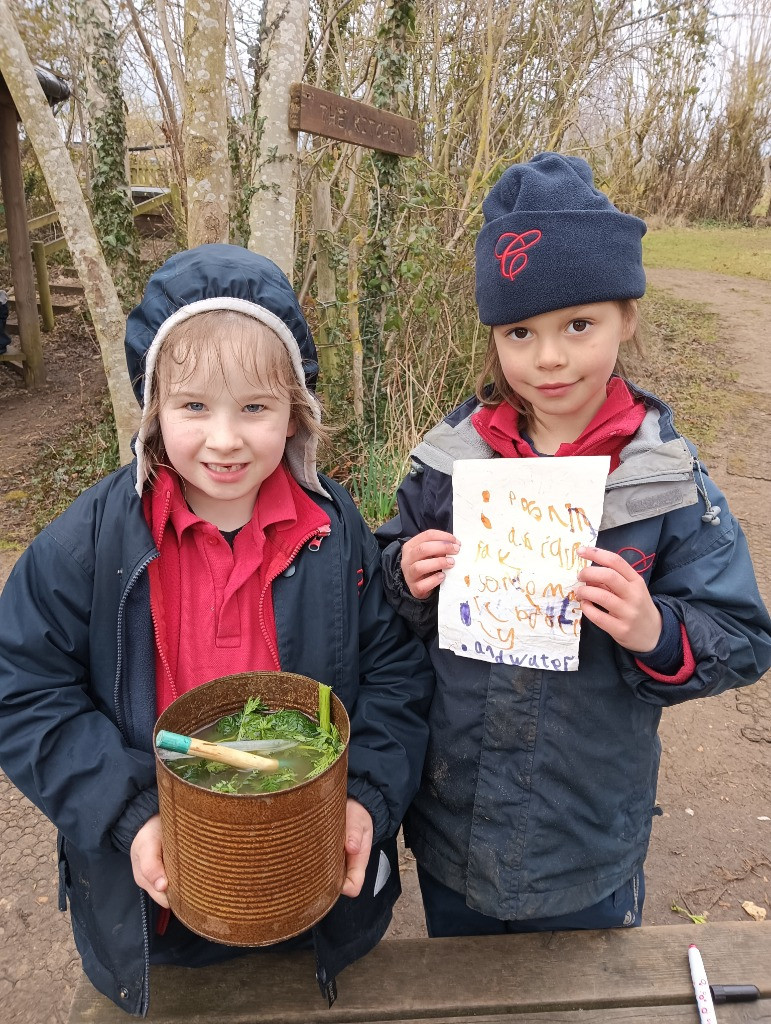 Making Fairy Potions, Copthill School