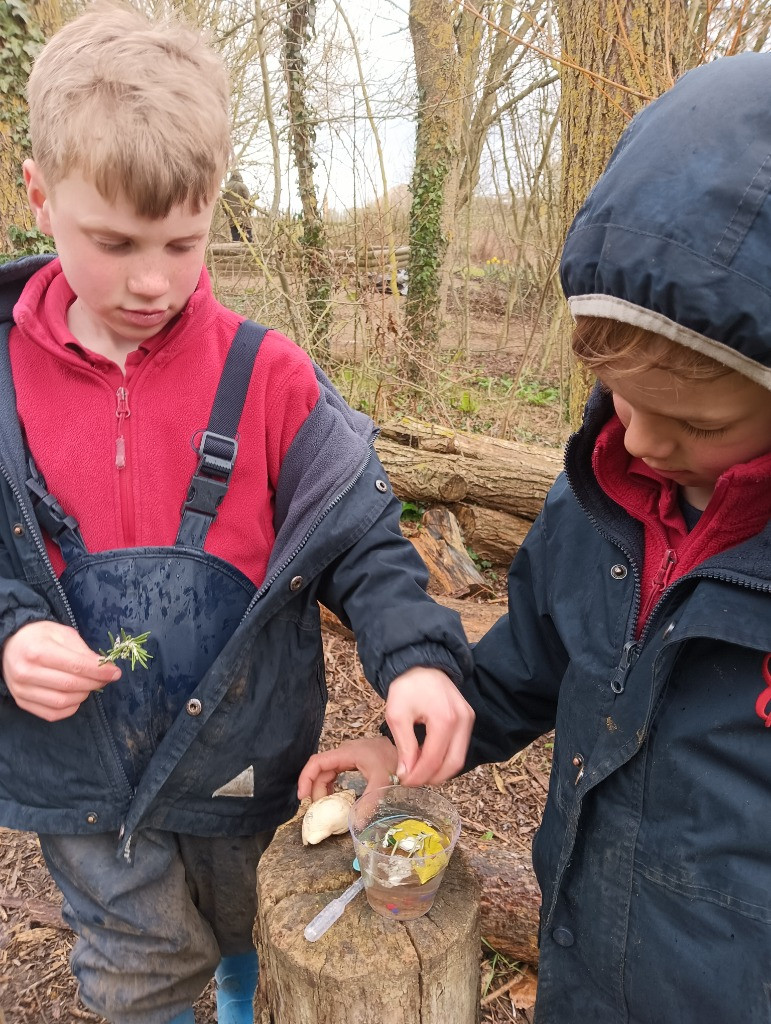 Making Fairy Potions, Copthill School