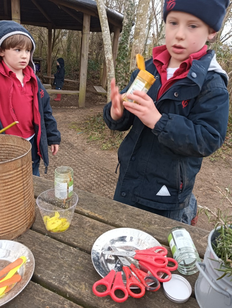 Making Fairy Potions, Copthill School