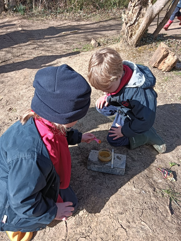 Making Fairy Potions, Copthill School