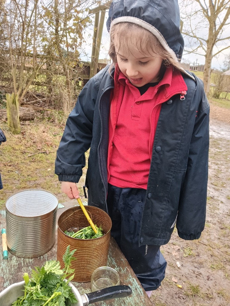 Making Fairy Potions, Copthill School