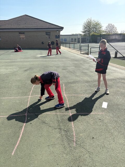 Spelling in the sunshine, Copthill School