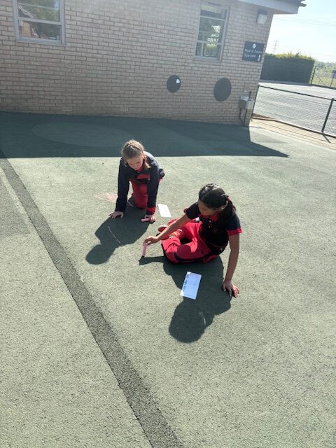Spelling in the sunshine, Copthill School